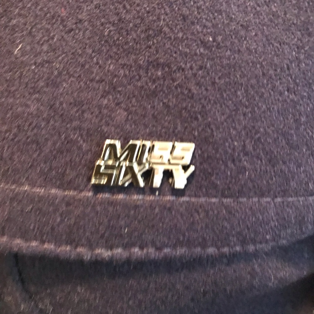Miss Sixty Purple Military Style Coat - Picture 5 of 12